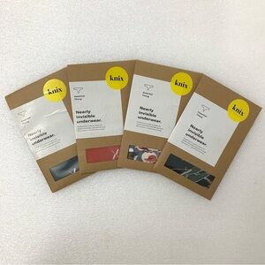 Knix Essential Thong Panties - 4pk Size XS